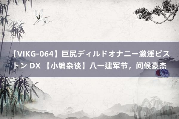 【VIKG-064】巨尻ディルドオナニー激淫ピストン DX 【小编杂谈】八一建军节，问候豪杰