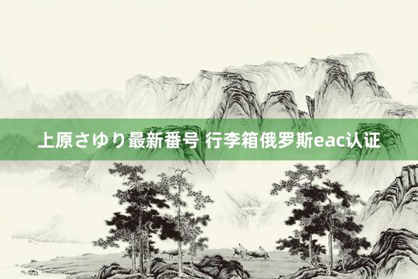 上原さゆり最新番号 行李箱俄罗斯eac认证