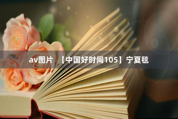 av图片  【中国好时间105】宁夏毯