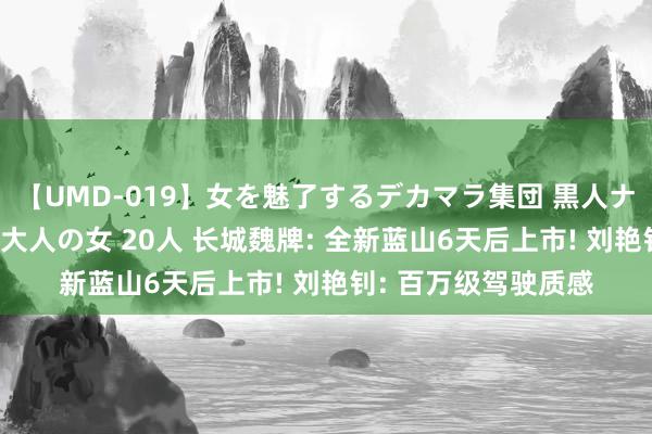 【UMD-019】女を魅了するデカマラ集団 黒人ナンパ エロくてイイ大人の女 20人 长城魏牌: 全新蓝山6天后上市! 刘艳钊: 百万级驾驶质感