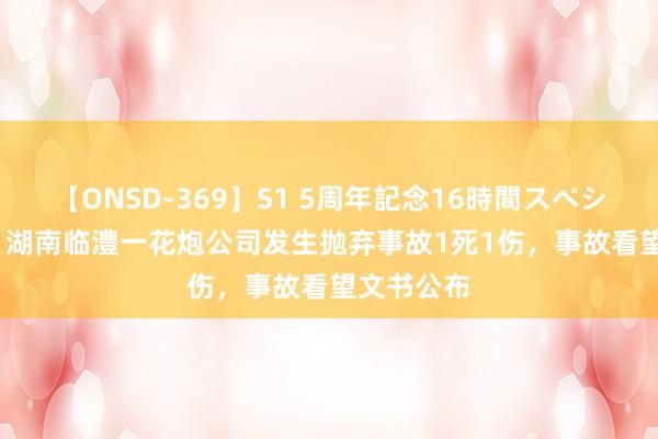 【ONSD-369】S1 5周年記念16時間スペシャル RED 湖南临澧一花炮公司发生抛弃事故1死1伤，事故看望文书公布